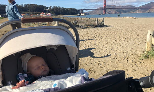 Why we chose a running stroller as our primary stroller